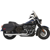 2-into-1 Road Rage Exhaust System — 63.5 mm (2-1/2") megaphone, chrome