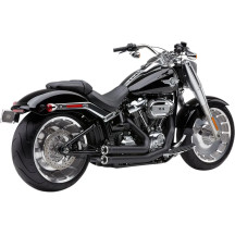 Sistema de escape Speedster Short RPT — 2-Into-2 System, Short, Negro