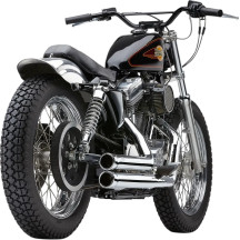 Speedster 909 Exhaust System — 3.5" muffler, mid-controls fitment, Chrome