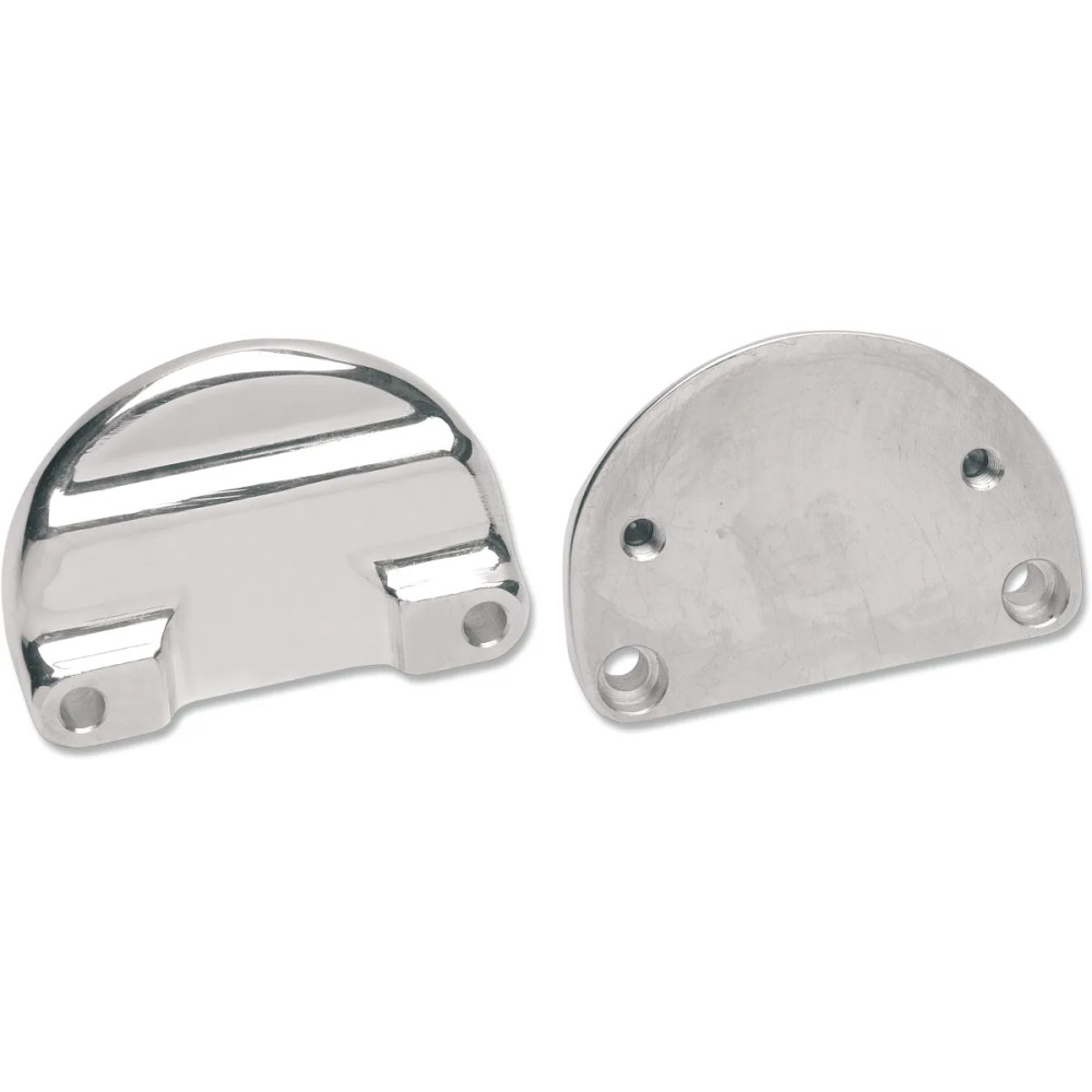 Fender to Fork Adapter for 21" Wheels — 21", 5-1/2" fender, 1.25" width, Chrome