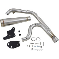 2-into-1 Assault Exhaust System — 2-Into-1 System, Stainless Steel