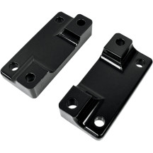 Adaptador de guardabarros a horquilla — rueda de 16", negro brillo