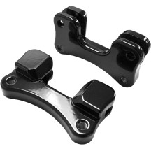 Adaptador de guardabarros a horquilla para ruedas de 21" — guardabarros 140 mm, rueda 21", 1,25" grosor, negro brillo