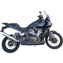 4" Stainless Steel Slip-On Exhaust — 4" muffler