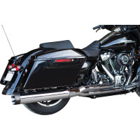 Sistema de escape completo 2 into 1 Sidewinder® — sistema 2-Into-1, silenciador 4.5 in, Cromo