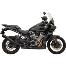 4" Stainless Steel Slip-On Exhaust — black finish