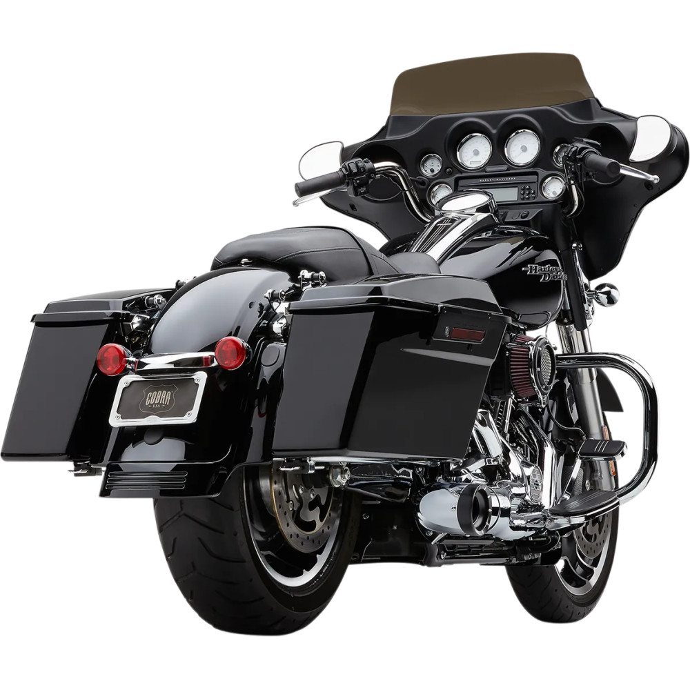 Sistema de escape Turn Out 2-into-1 — 2-Into-1, silenciador 4", cromado