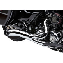 Sistema de escape Turn Out 2-into-1 — 2-Into-1, silenciador 4", cromado