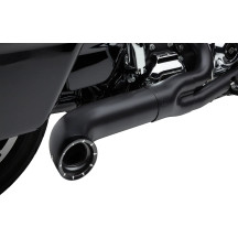 Sistema de escape Turn Out 2-into-1 — silenciador de 4", colector de 2-1/4"