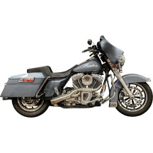 2-into-1 Big Sexy Exhaust System — Stainless steel, raw finish