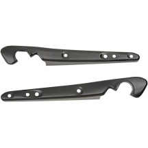 Rear Fender Strut — Black gloss, pair