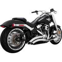 Big Radius Exhaust System — 2-into-2 system, Chrome