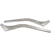 Soporte de guardabarros trasero — cromo, par