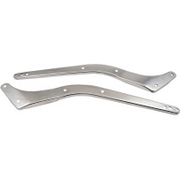 Soporte de guardabarros trasero — cromo, par