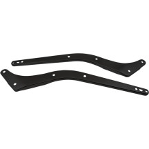 Soporte para guardabarros trasero — Trasero, negro brillo