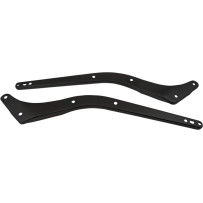 Soporte para guardabarros trasero — Trasero, negro brillo