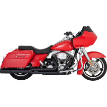 Pro Pipe 2-into-1 Exhaust System — Black, Mild Steel