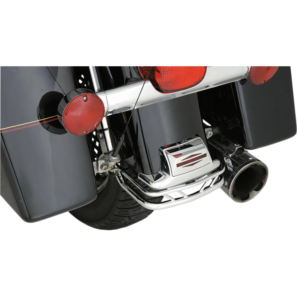 Riel de guardabarros — Cromado, Trasero