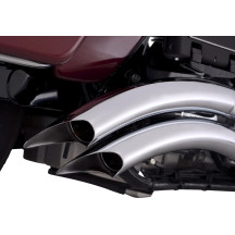 Big Radius Exhaust System — Chrome