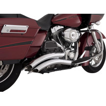 Big Radius Exhaust System — Chrome