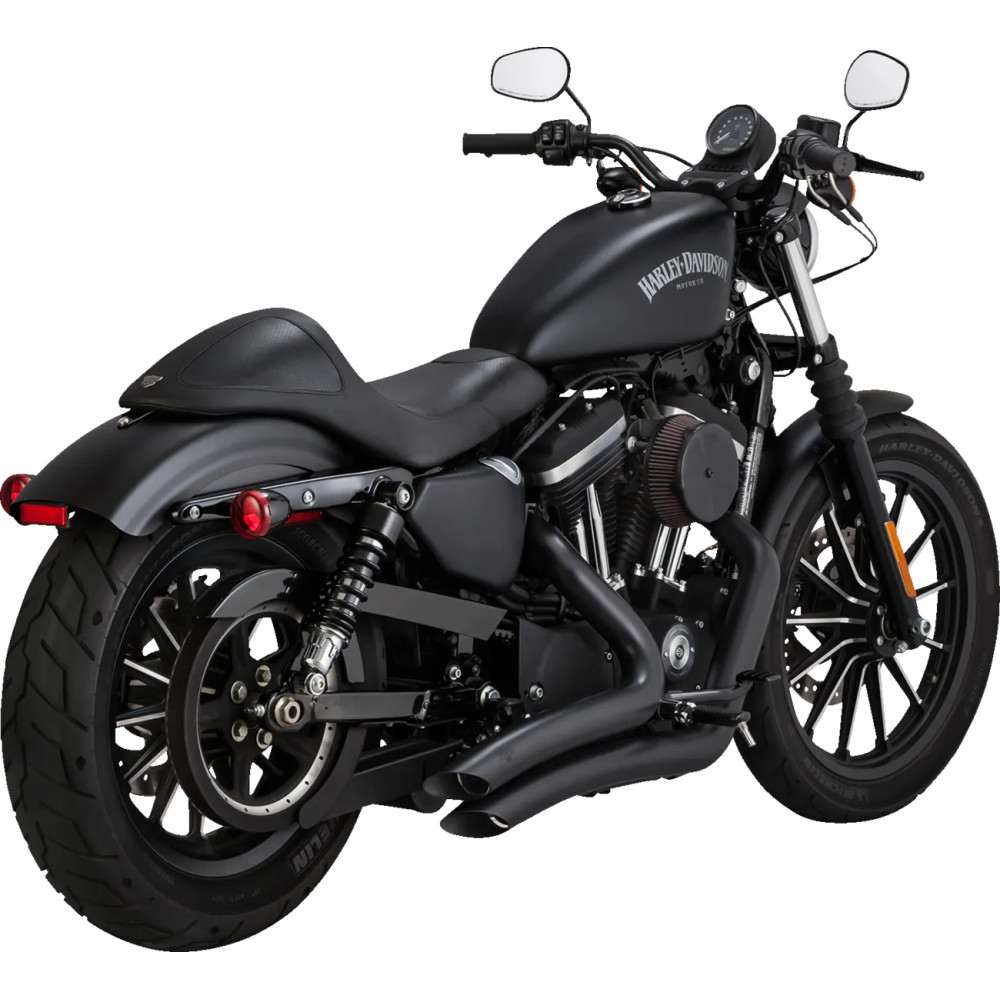 Big Radius Exhaust System — Black