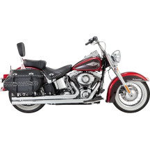 2-into-2 Big Shots Exhaust System — Chrome