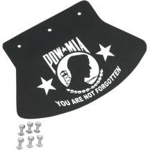 Guardabarros mediano — 9.5" W x 6.5" H, Negro