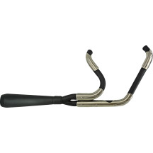 2-into-1 Assault Exhaust System — Black ceramic