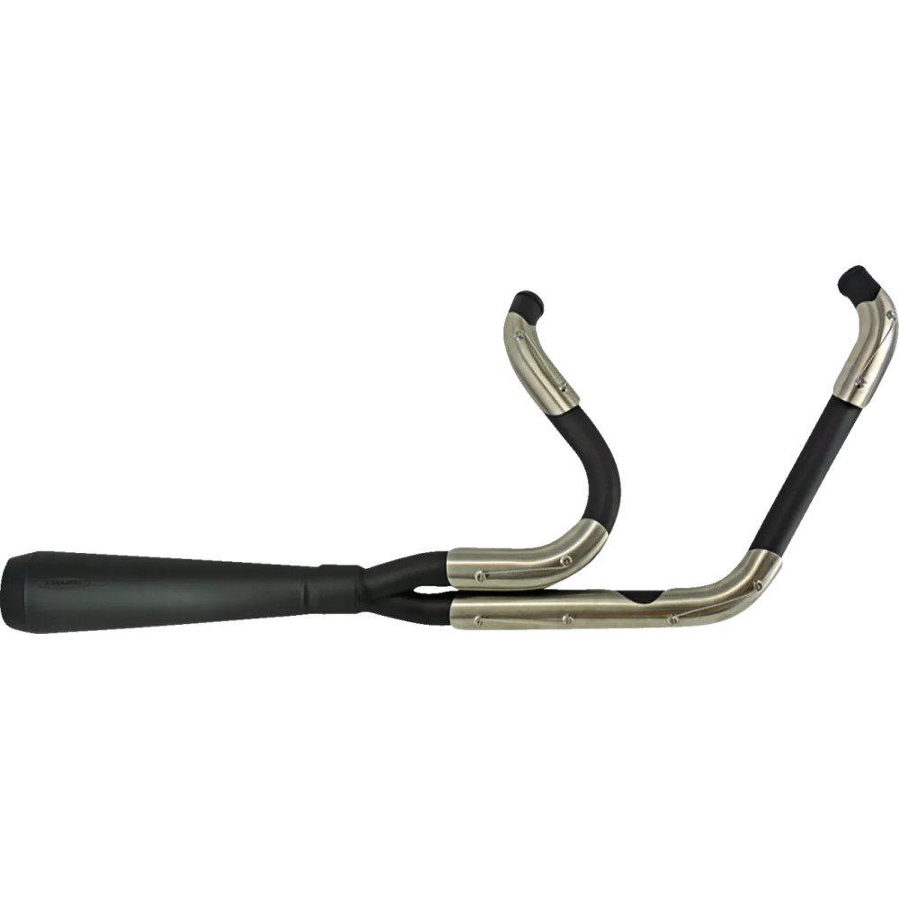 2-into-1 Assault Exhaust System — Black ceramic