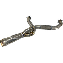 2-into-1 Big Sexy Exhaust System — Silver