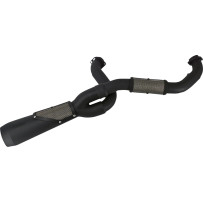 2-into-1 Big Sexy Exhaust System — Black