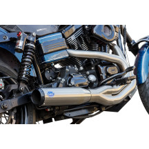 Sistema de escape 2-into-1 Qualifier — Acero inoxidable, cepillado