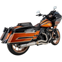 2-into-1 Supersport PCX™ Exhaust System — 2-into-1, 304 stainless steel, Brushed