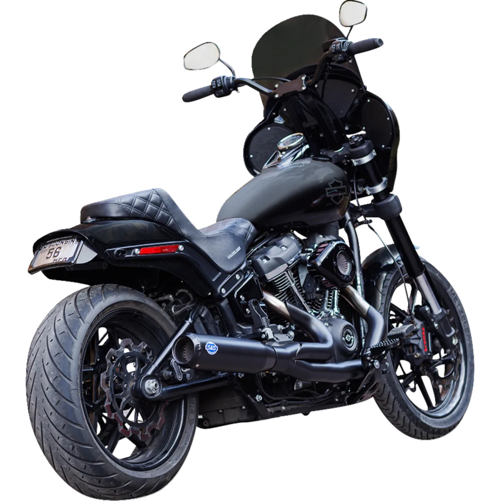 2-into-1 Qualifier Exhaust System — Guardian Black