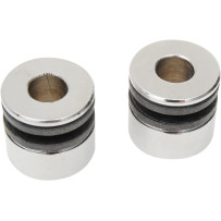 Replacement Bushings for OE Detachable Docking Hardware — 3/8 in hole, Quick-Detach model, pair