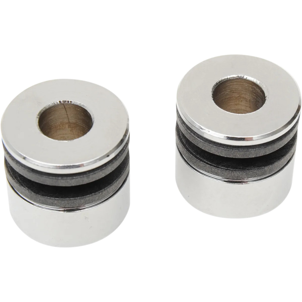 Replacement Bushings for OE Detachable Docking Hardware — 3/8 in hole, Quick-Detach model, pair