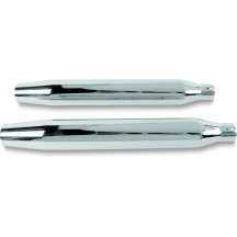 3" HP-Plus® Slip-On Mufflers — 3" (76.2 mm), Chrome, Pair
