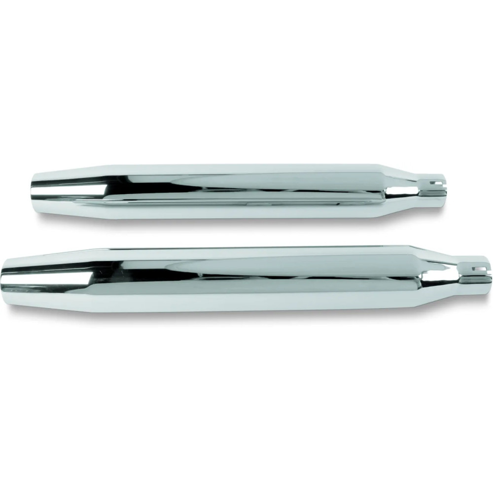 3" HP-Plus® Slip-On Mufflers — 3" (76.2 mm), Chrome, Pair