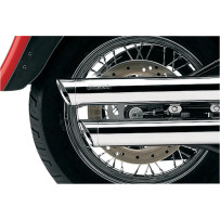 Silenciadores Slip-On de 3" — 3 in (76.2 mm), Cromo