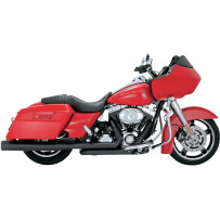 Hi-Output Slip-On Mufflers — 4-1/2" outer diameter, ceramic black