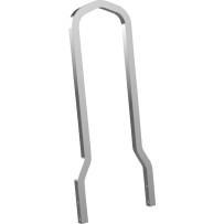 Square Sissy Bar — Height 325 mm (12.81"), Chrome