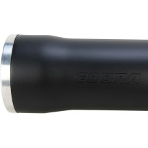 RPT 3" Slip-On Mufflers — 3" (76.2 mm), Black, Polished end cap