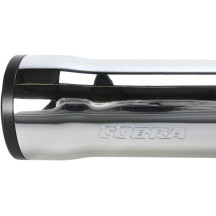 Silenciadores Slip-On RPT 3" — 3" (76,2 mm), tapa final negra