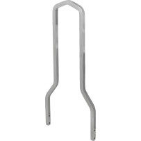 Square Sissy Bar — 14-3/4" height, 8-3/4" width, Chrome