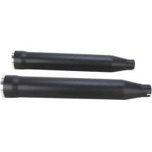 Silenciadores RPT Slip-On de 3" — 3", Negro, acabado pulido