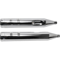 4-1/2" MK45 Performance Mufflers — Slip-On, Pair, Chrome end caps