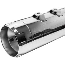 4-1/2" MK45 Performance Mufflers — Slip-On, Pair, Chrome end caps