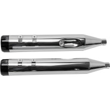 4-1/2" MK45 Performance Mufflers — 4-1/2" outer diameter, slip-on, black end caps