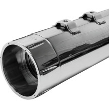 4-1/2" MK45 Performance Mufflers — 4-1/2" OD, Slip-On, pair, chrome end caps