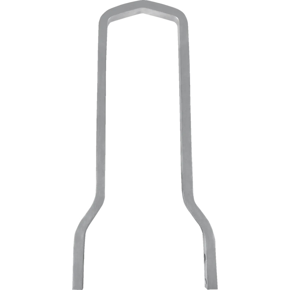 Square Sissy Bar — Tall, Chrome, 12-1/2" H, 7-1/2" W